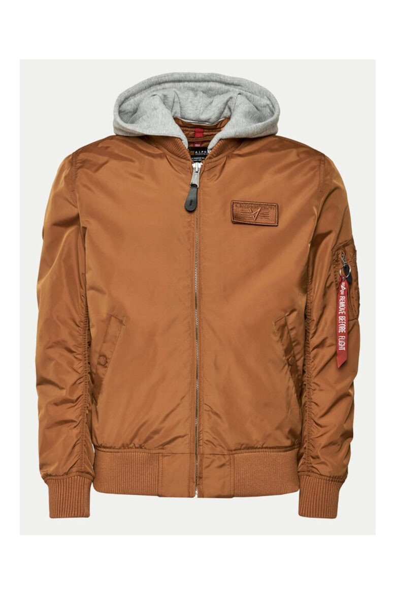 ALPHA INDUSTRIES Geaca barbati 863494 Maro Nylon - Pled.ro