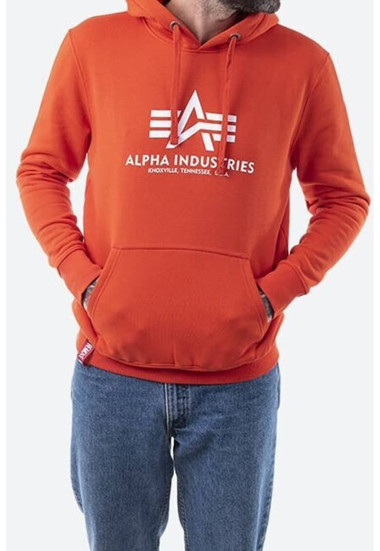 ALPHA INDUSTRIES Hanorac cu imprimeu logo - Pled.ro