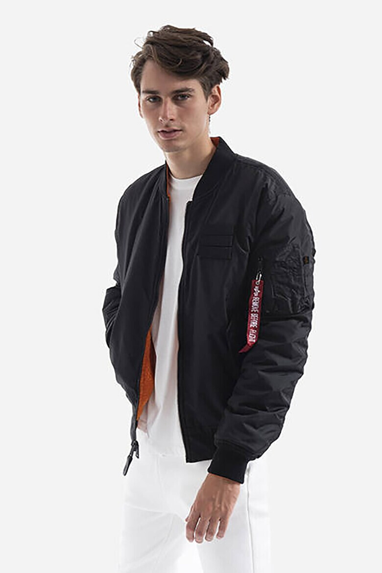 ALPHA INDUSTRIES Jacheta bomber slim fit cu design reversibil - Pled.ro