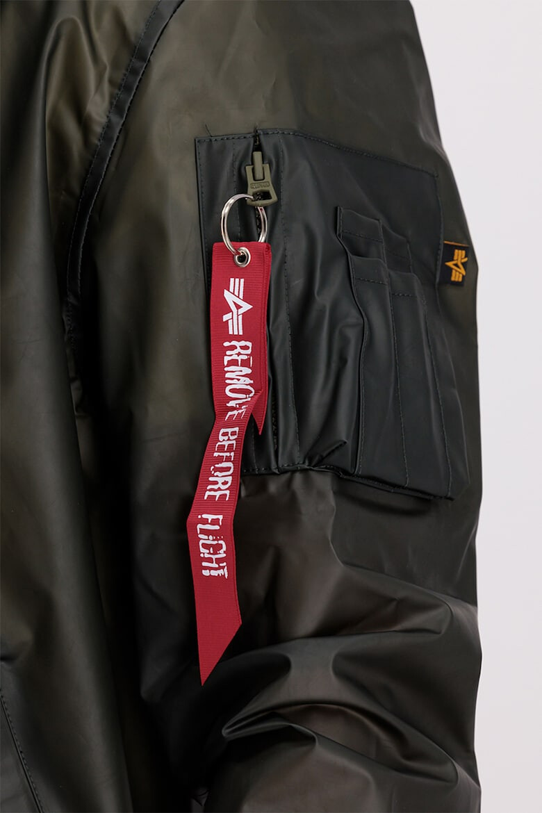 ALPHA INDUSTRIES Jacheta cu gluga si buzunare cu fermoar - Pled.ro