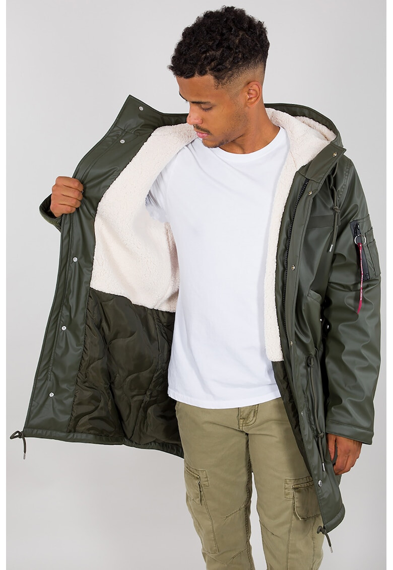 ALPHA INDUSTRIES Jacheta parka cu buzunare multiple - Pled.ro