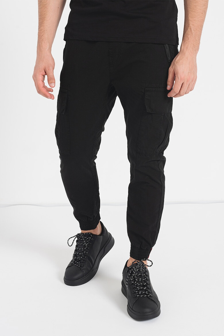 ALPHA INDUSTRIES Pantaloni jogger cargo de bumbac - Pled.ro