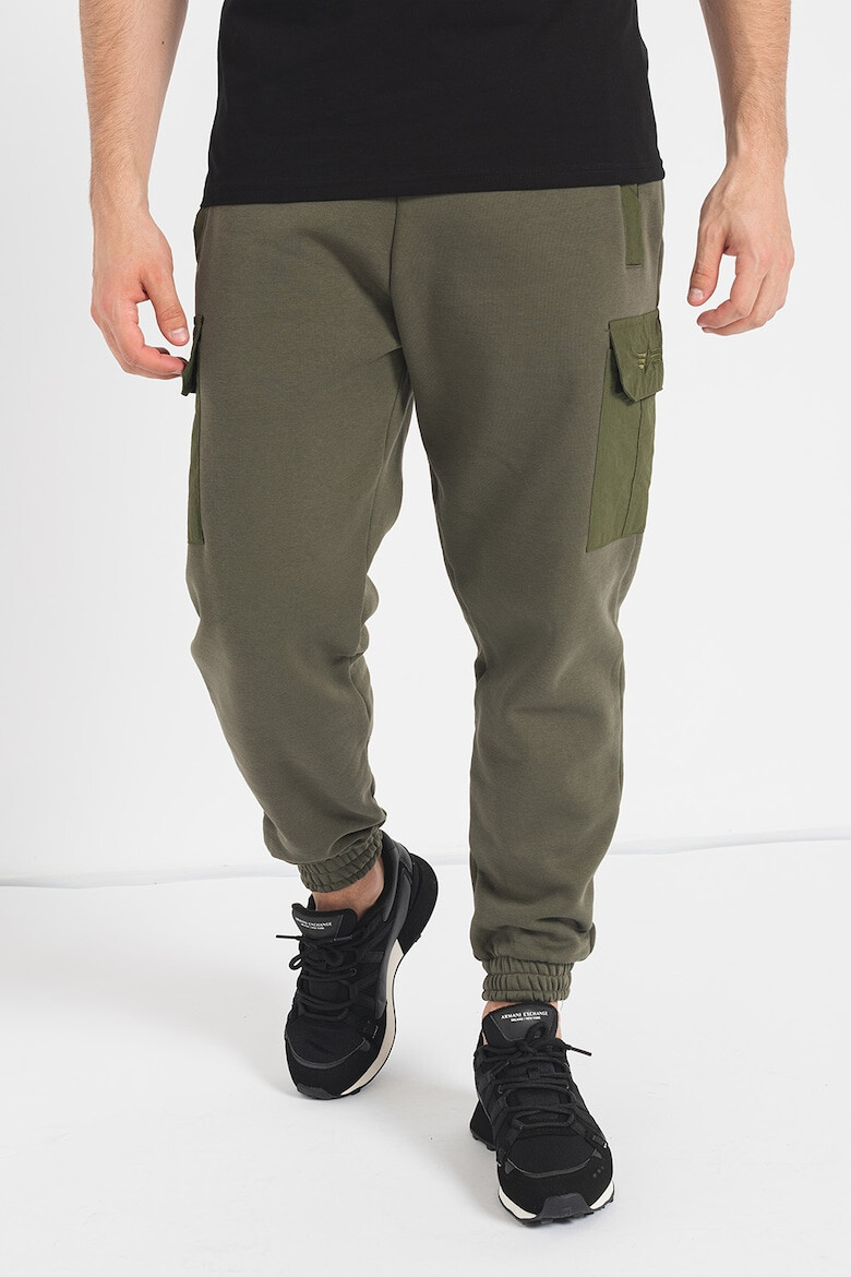 ALPHA INDUSTRIES Pantaloni sport cargo cu snururi - Pled.ro