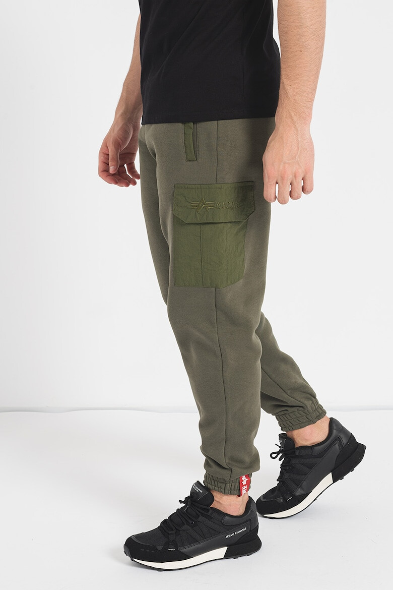 ALPHA INDUSTRIES Pantaloni sport cargo cu snururi - Pled.ro