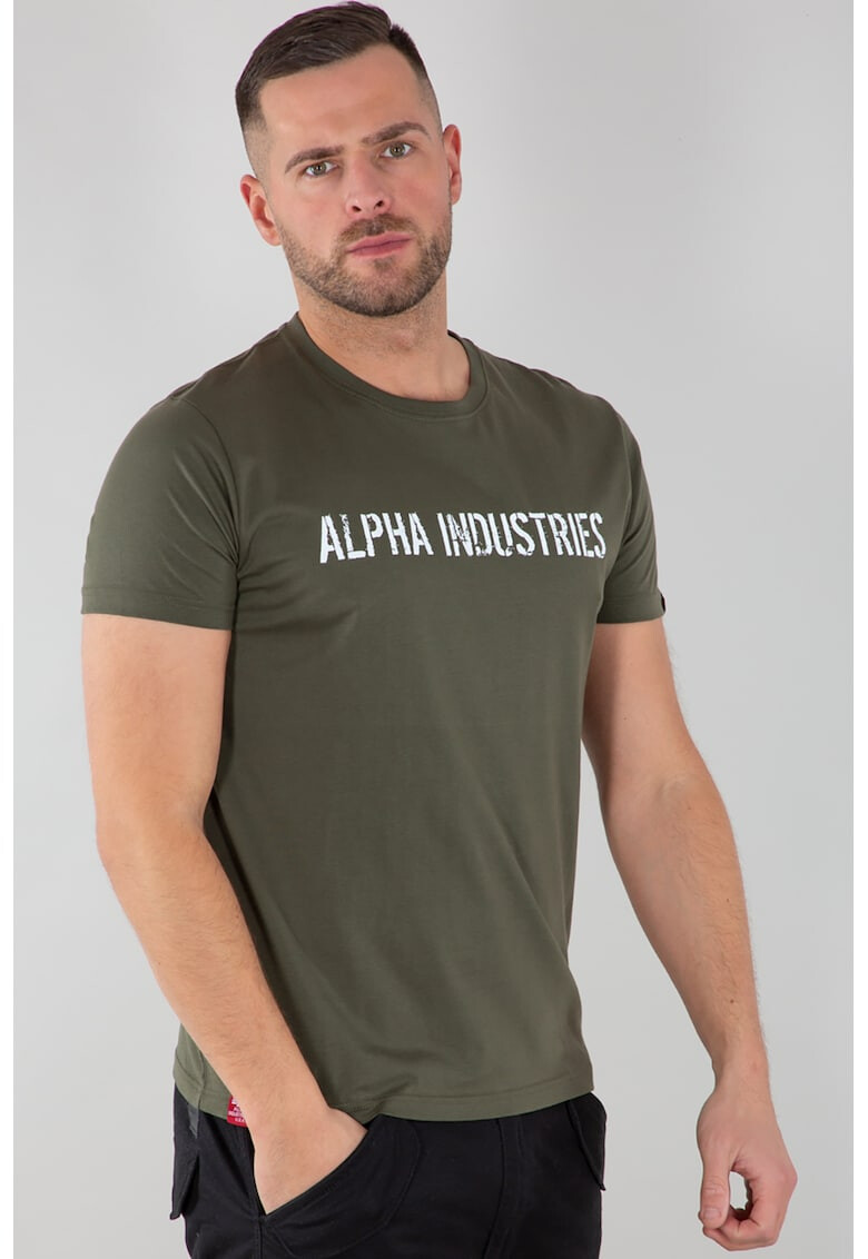 ALPHA INDUSTRIES Tricou cu imprimeu text - Pled.ro