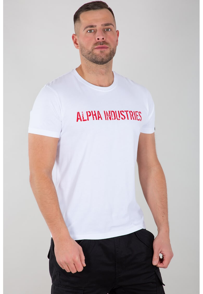 ALPHA INDUSTRIES Tricou cu imprimeu text - Pled.ro