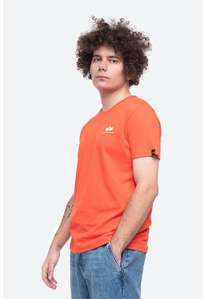 ALPHA INDUSTRIES Tricou de bumbac cu decolteu rotund - Pled.ro