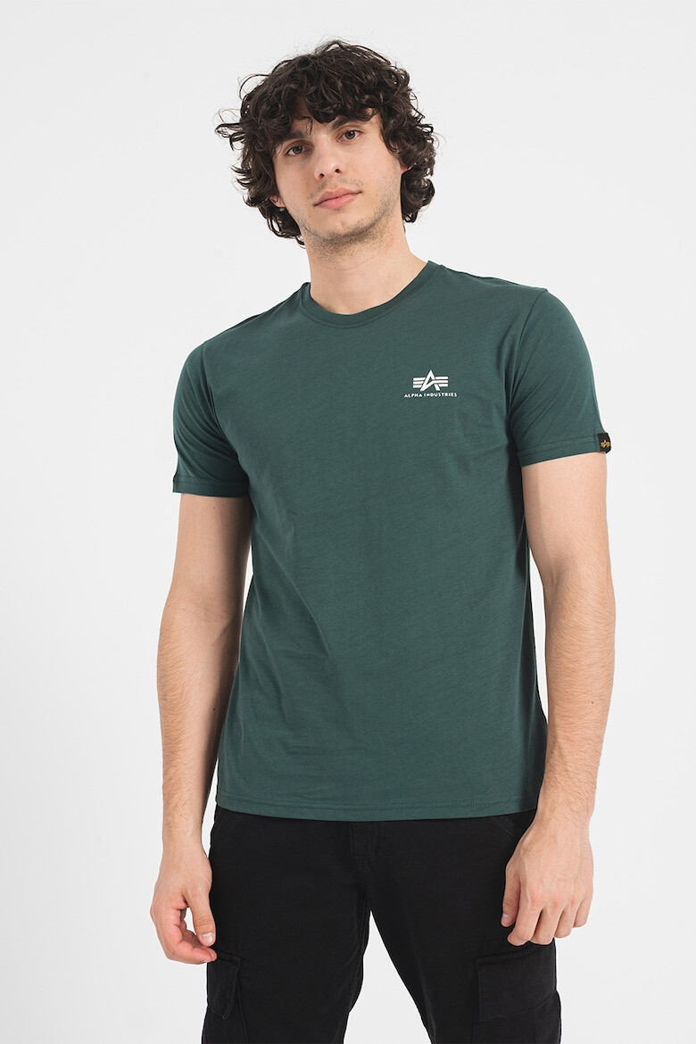 ALPHA INDUSTRIES Tricou de bumbac cu decolteu rotund - Pled.ro