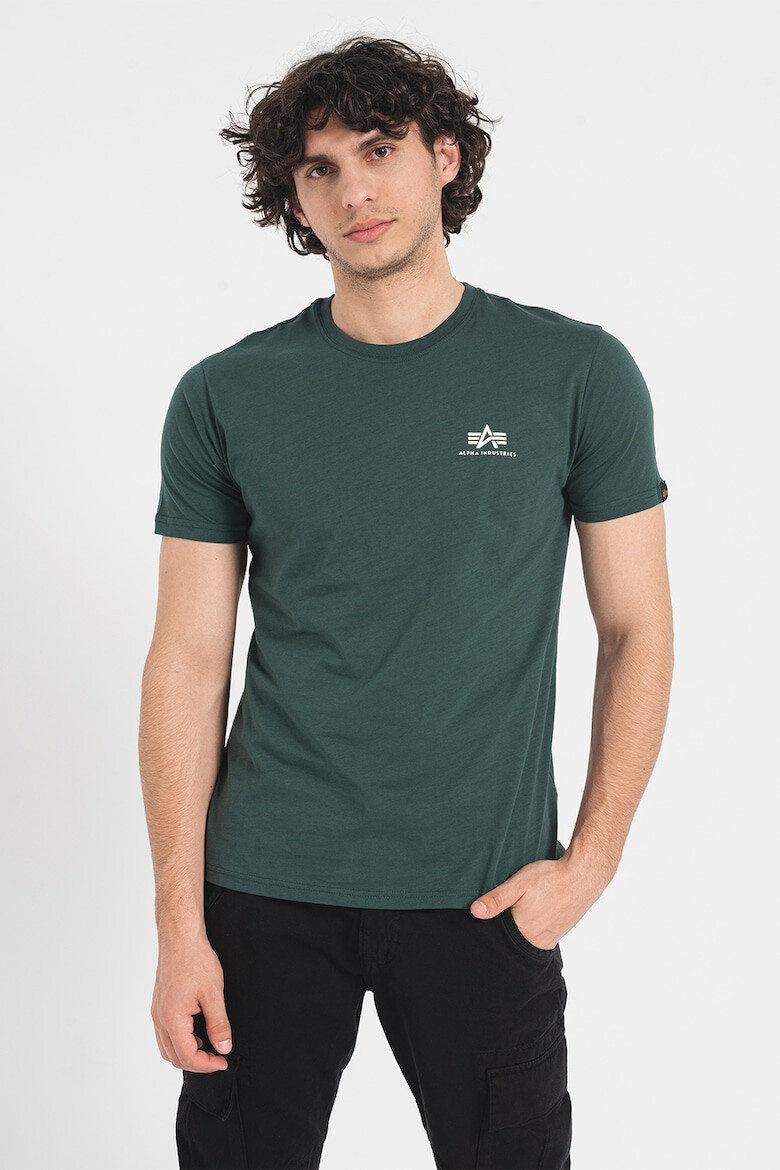 ALPHA INDUSTRIES Tricou de bumbac cu decolteu rotund - Pled.ro