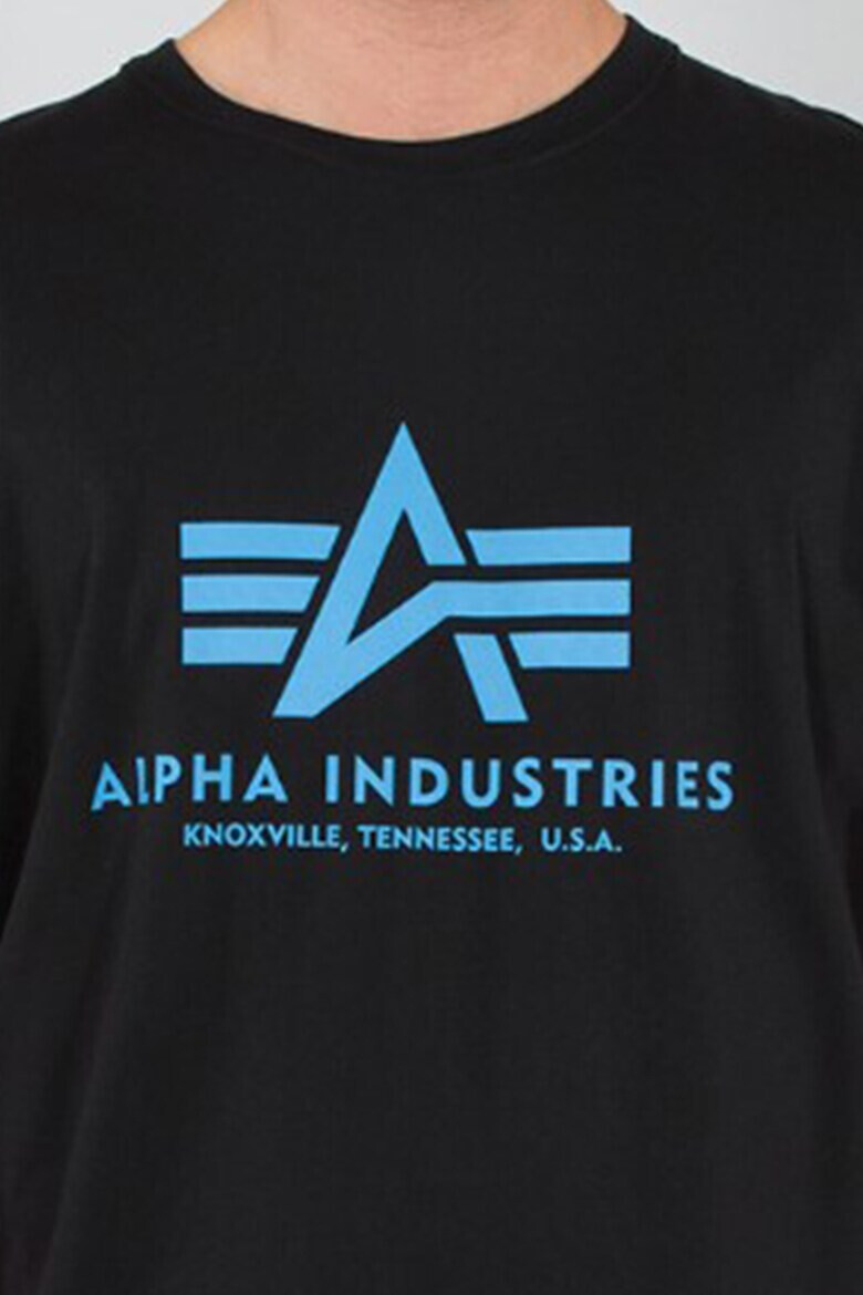 ALPHA INDUSTRIES Tricou de bumbac cu imprimeu logo - Pled.ro