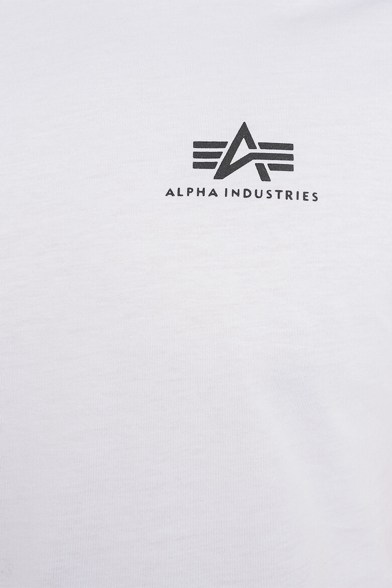 ALPHA INDUSTRIES Tricou de bumbac cu imprimeu logo - Pled.ro