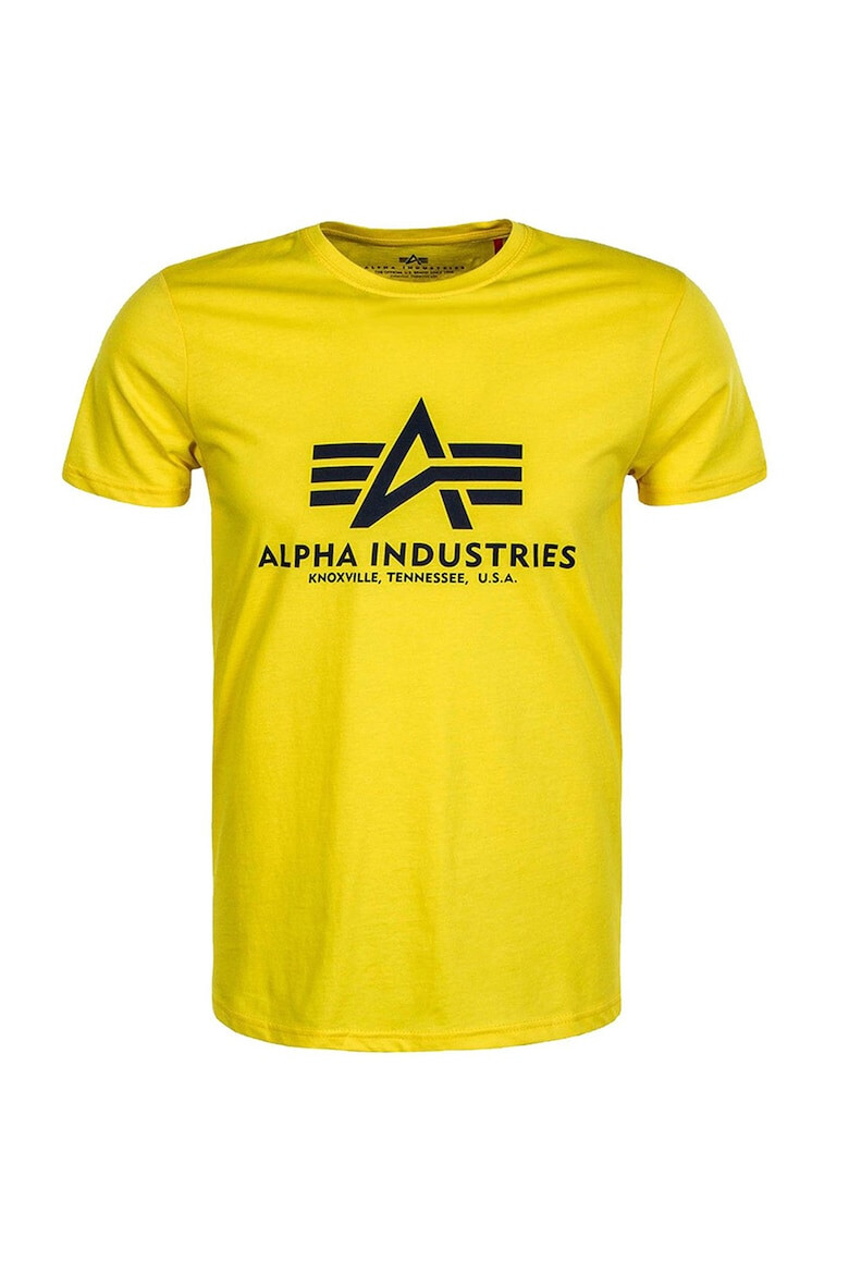 ALPHA INDUSTRIES Tricou de bumbac cu imprimeu logo - Pled.ro