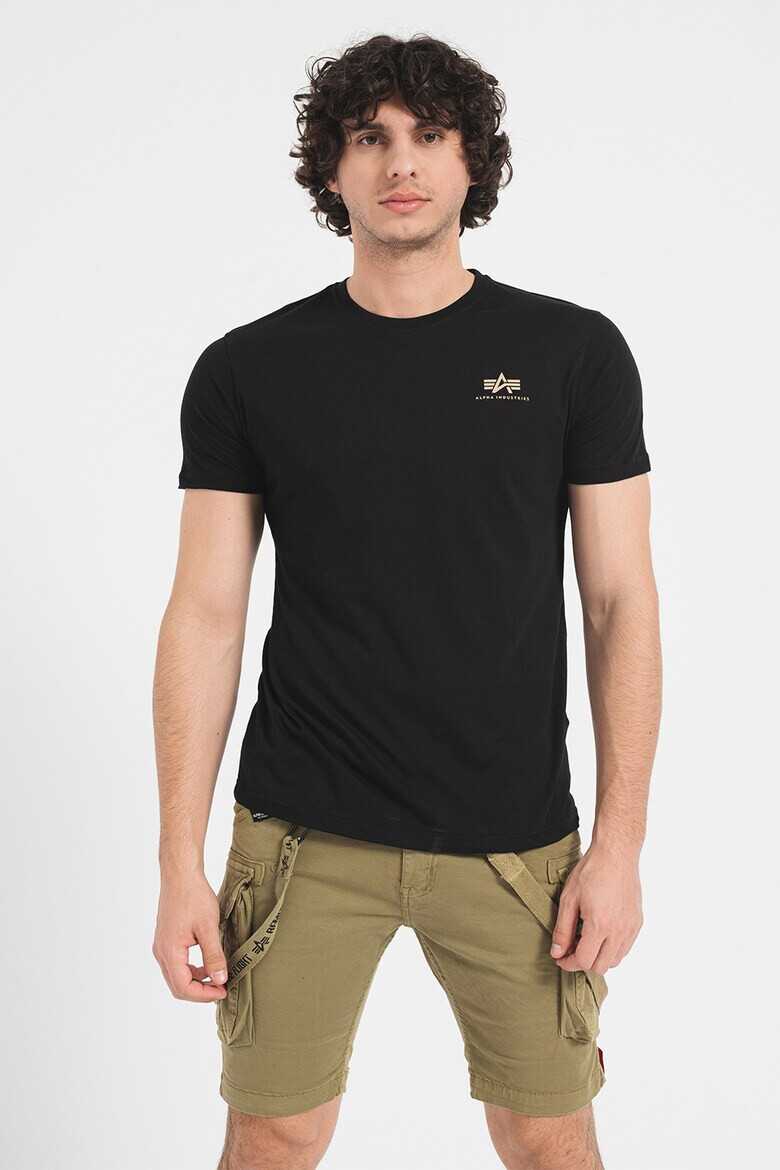 ALPHA INDUSTRIES Tricou de bumbac cu imprimeu logo - Pled.ro