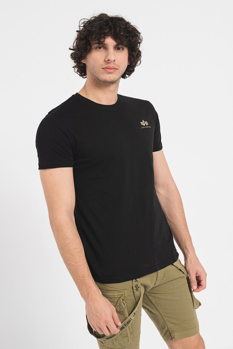 ALPHA INDUSTRIES Tricou de bumbac cu imprimeu logo - Pled.ro