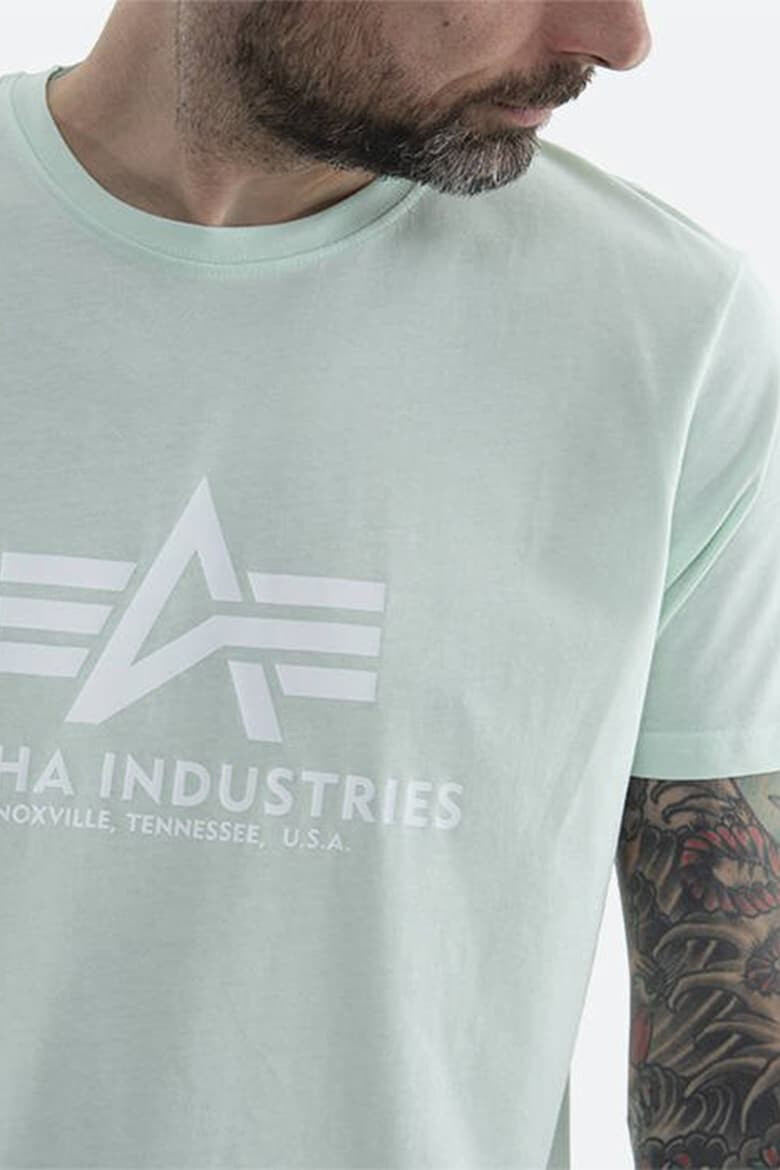 ALPHA INDUSTRIES Tricou de bumbac cu imprimeu logo - Pled.ro