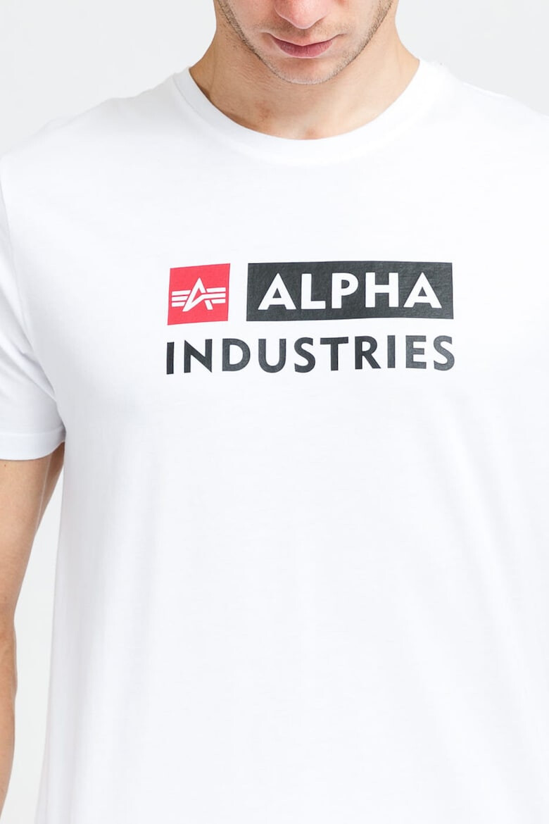 ALPHA INDUSTRIES Tricou de bumbac cu logo - Pled.ro