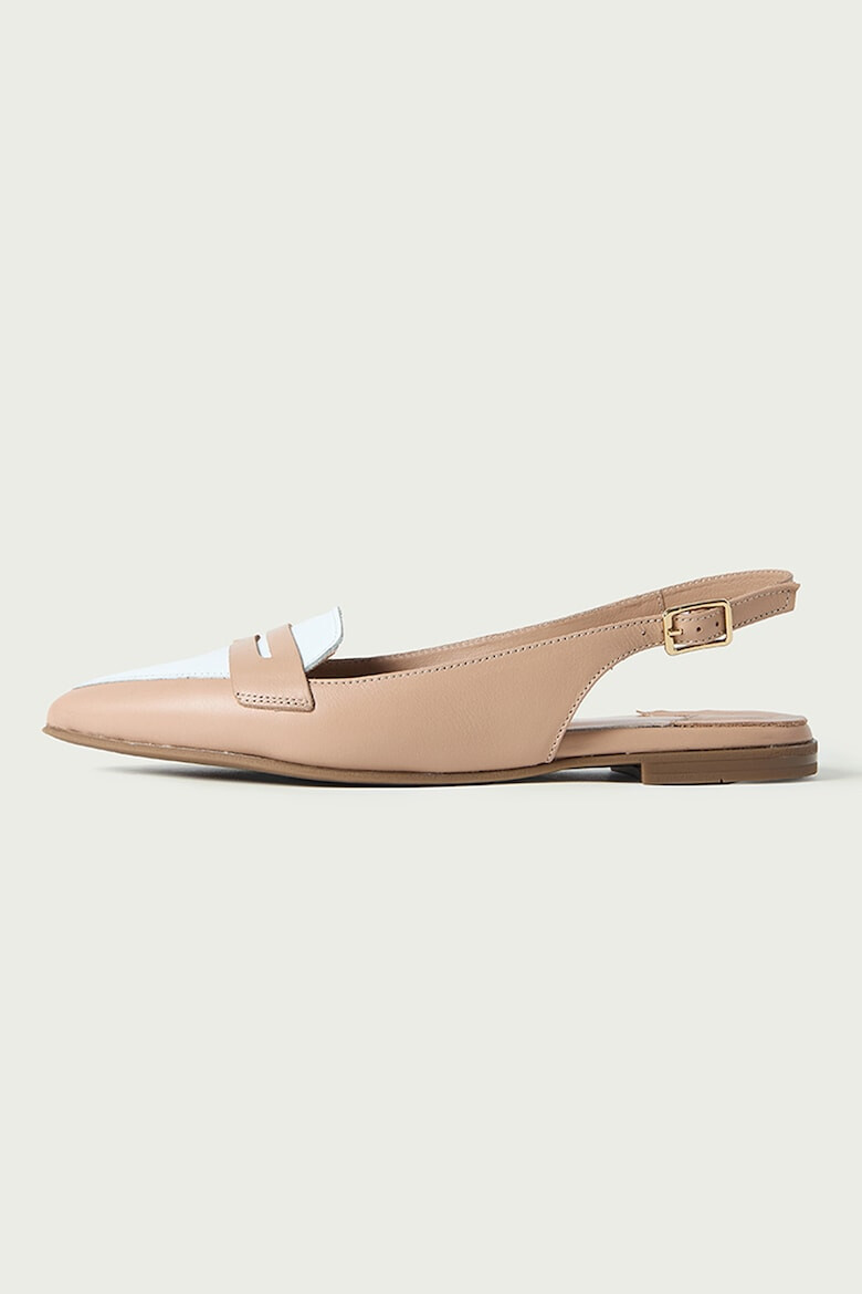 ALURA Balerini slingback din piele - Pled.ro