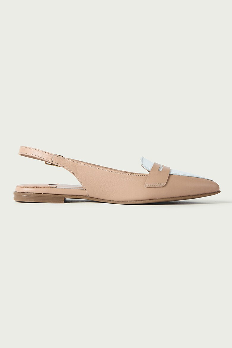 ALURA Balerini slingback din piele - Pled.ro