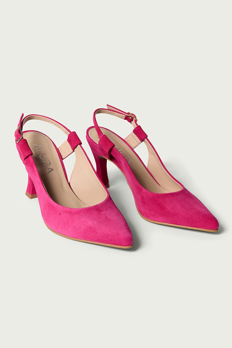 ALURA Pantofi slingback de piele - Pled.ro