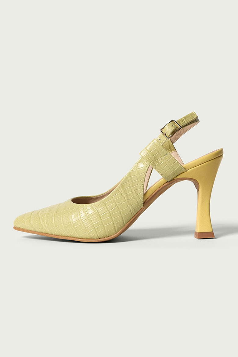 ALURA Pantofi slingback de piele - Pled.ro