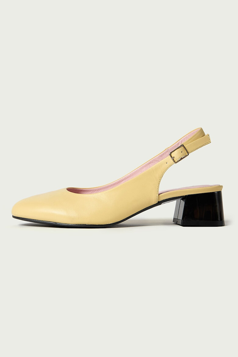 ALURA Pantofi slingback de piele Maya - Pled.ro