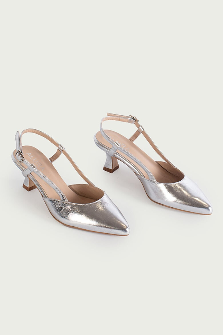 ALURA Pantofi slingback din piele - Pled.ro