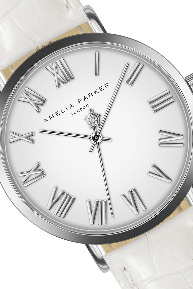 Amelia Parker Ceas quartz cu o curea de piele - Pled.ro