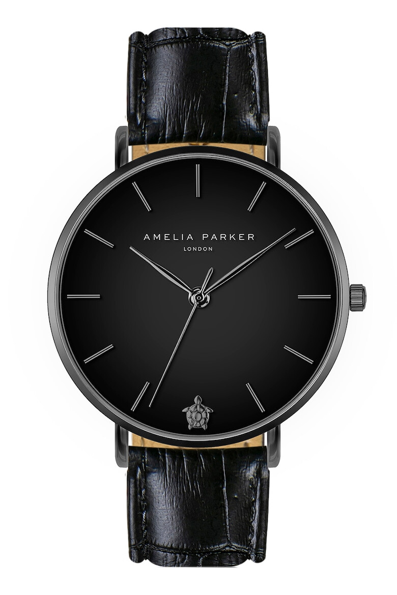 Amelia Parker Ceas quartz cu o curea din piele - Pled.ro