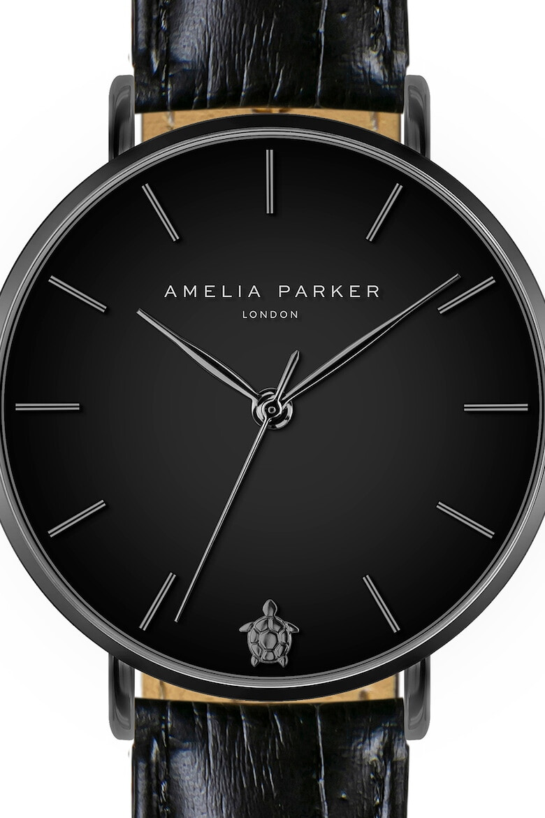 Amelia Parker Ceas quartz cu o curea din piele - Pled.ro