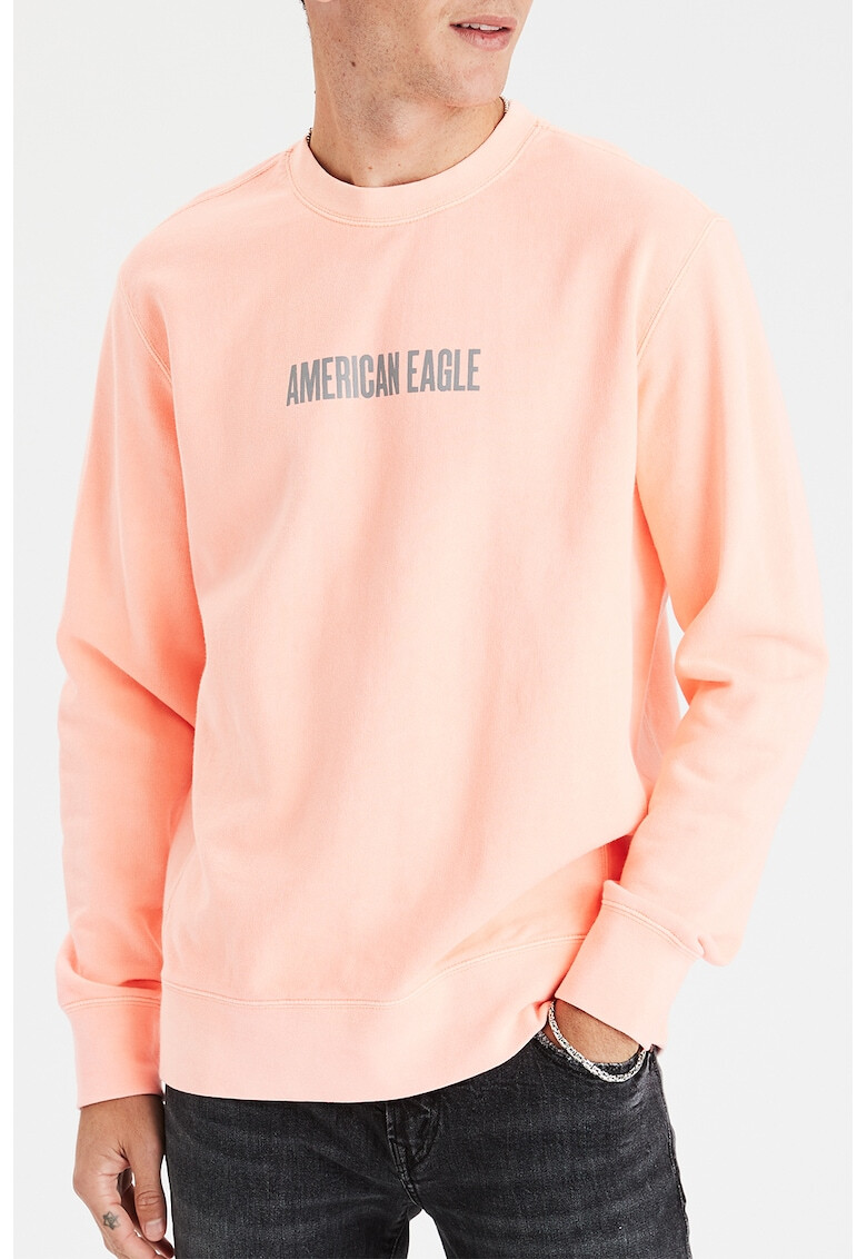 American Eagle Bluza sport cu imprimeu logo - Pled.ro