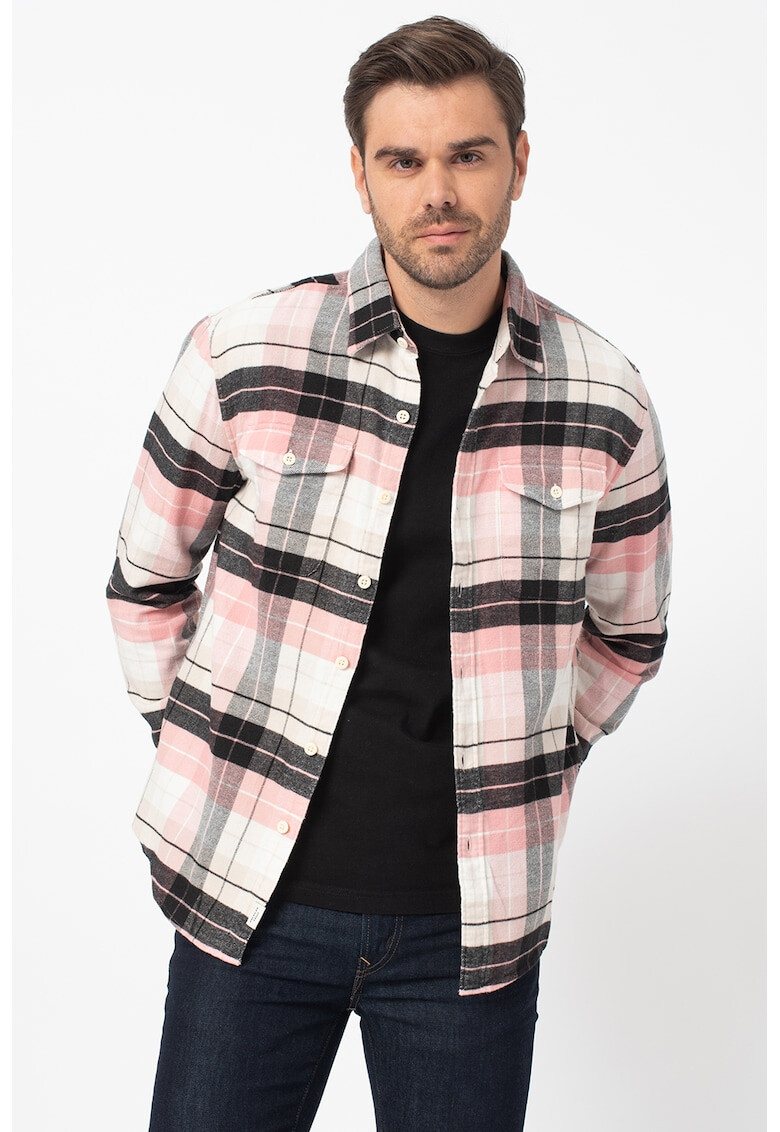 American Eagle Camasa din flanel cu model in carouri - Pled.ro