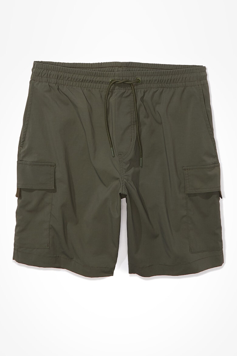 American Eagle Pantaloni scurti cargo cu snur in talie - Pled.ro