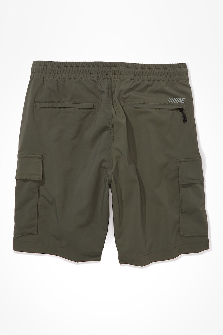 American Eagle Pantaloni scurti cargo cu snur in talie - Pled.ro