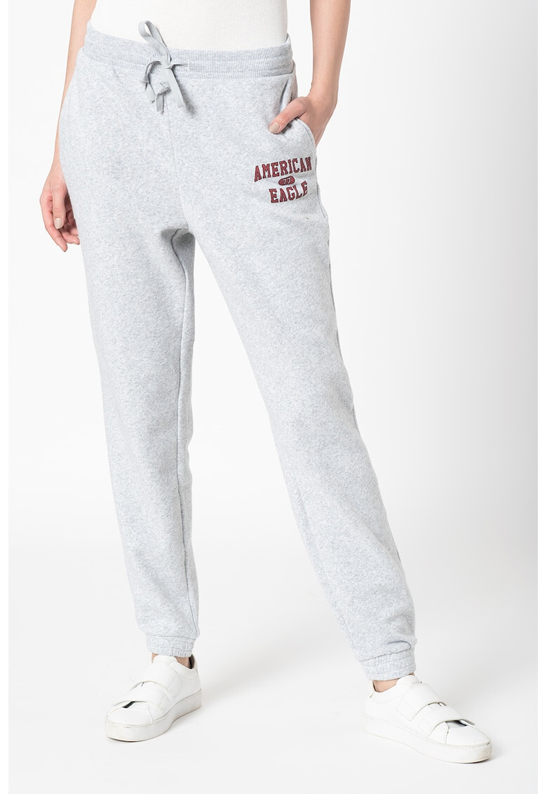 American Eagle Pantaloni sport cu detaliu logo - Pled.ro