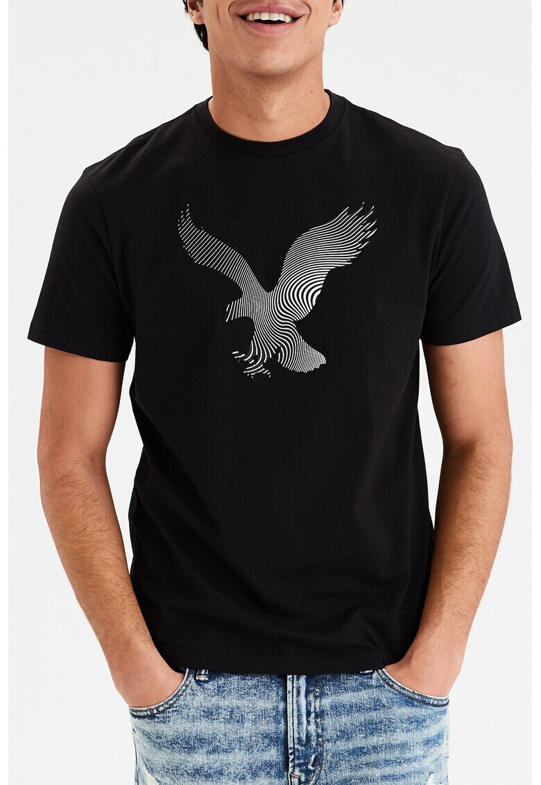 American Eagle Tricou cu imprimeu logo - Pled.ro