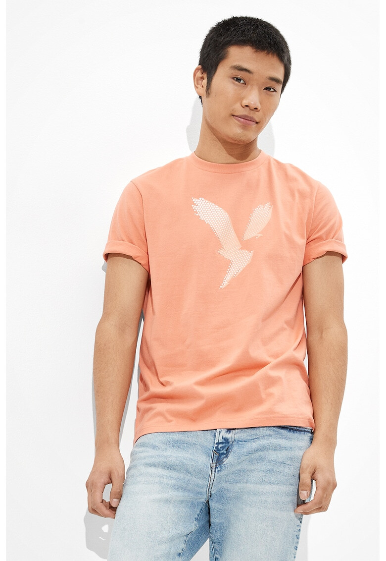 American Eagle Tricou cu imprimeu logo - Pled.ro