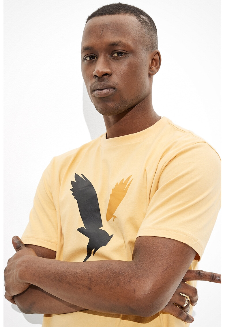 American Eagle Tricou cu imprimeu logo - Pled.ro