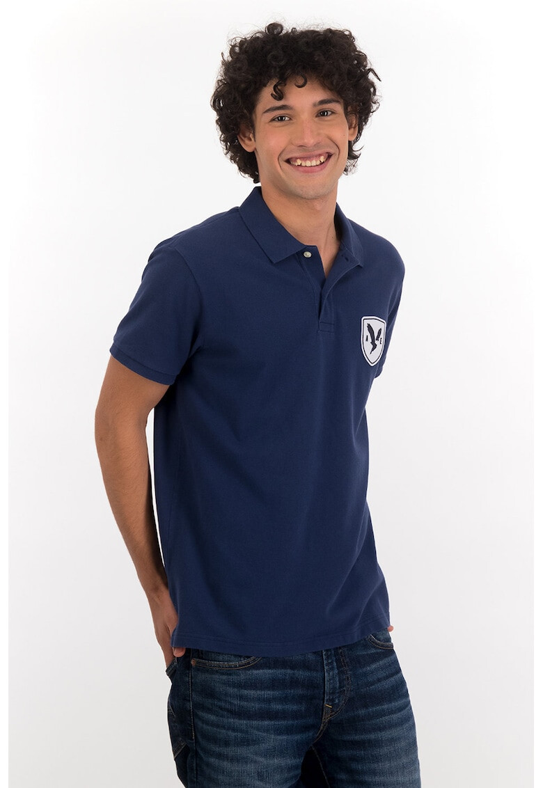 American Eagle Tricou polo cu logo brodat - Pled.ro