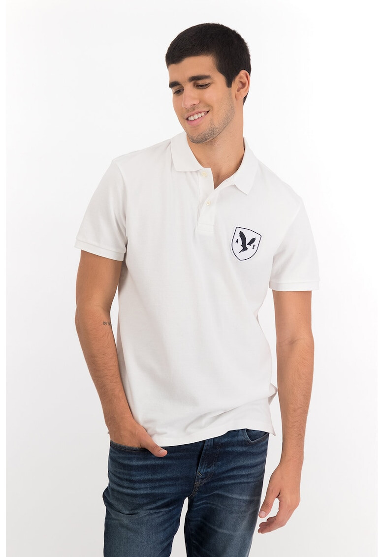 American Eagle Tricou polo cu logo brodat - Pled.ro