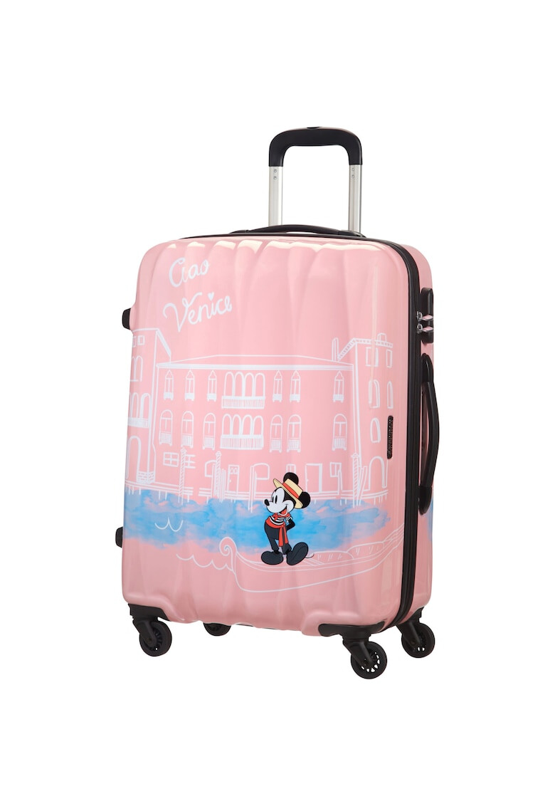 American Tourister Troler Alfatwist Mickey Venice 65x45.5x27.5 cm - Pled.ro