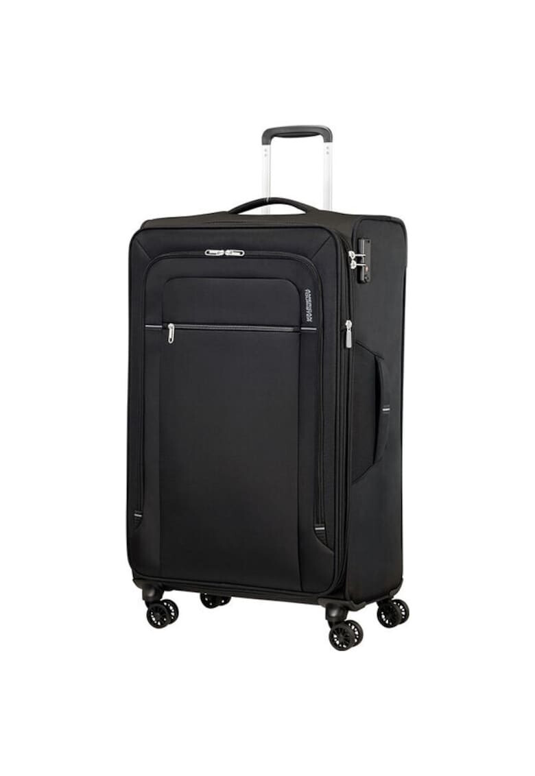 American Tourister Troler Crosstrack Negru-Gri 46.5 x 30.5 x 79 - Pled.ro