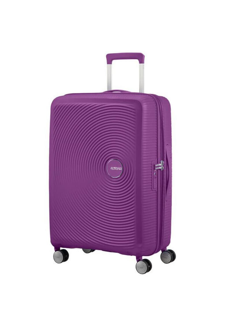 American Tourister Troler Soundbox Purple Orchid 77x51.5x29.5 cm - Pled.ro