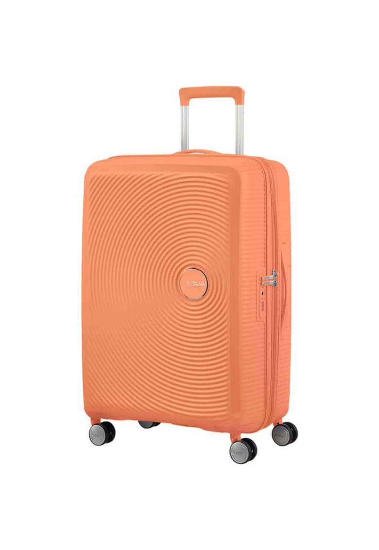 American Tourister Troller Soundbox Spinner TSA Exp Cantaloupe 67x46.5x29 cm - Pled.ro