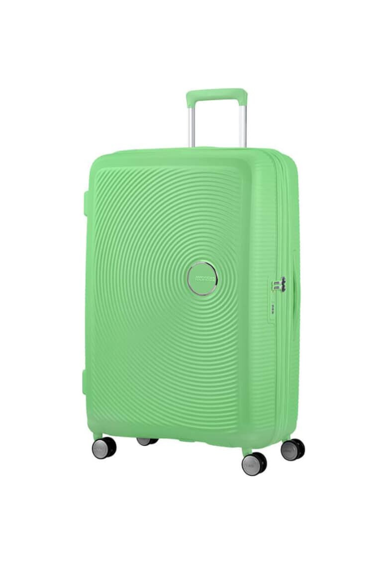 American Tourister Troller Soundbox Spinner TSA Exp Spring Green 77x51.5x29.5 cm - Pled.ro