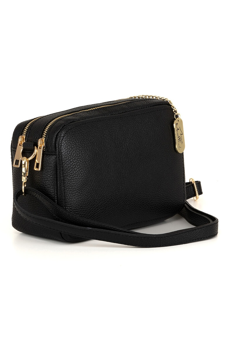 Anna Morellini Geanta crossbody de piele cu aspect granulat - Pled.ro