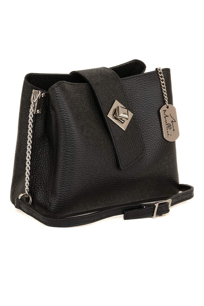 Anna Morellini Geanta crossbody de piele - Pled.ro