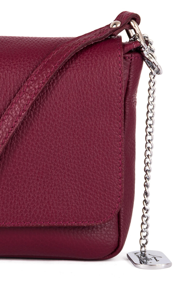 Anna Morellini Geanta crossbody din piele cu clapa Lola - Pled.ro