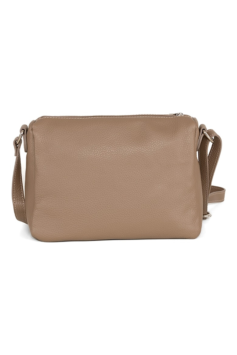 Anna Morellini Geanta crossbody din piele cu fermoar - Pled.ro