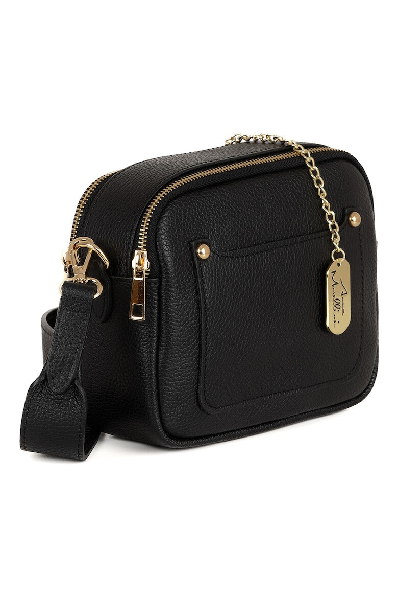 Anna Morellini Geanta crossbody din piele cu bareta detasabila - Pled.ro