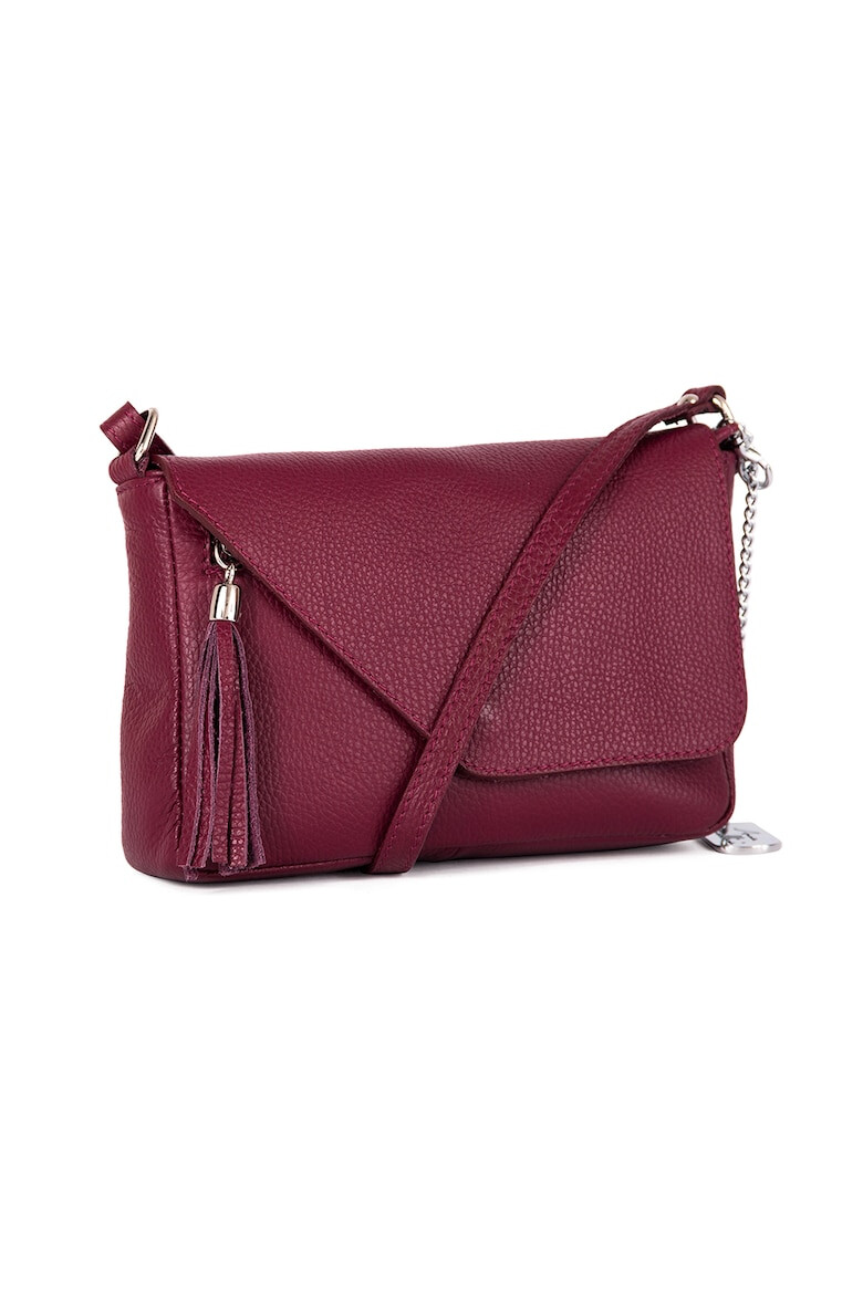 Anna Morellini Geanta crossbody din piele cu clapa Lola - Pled.ro